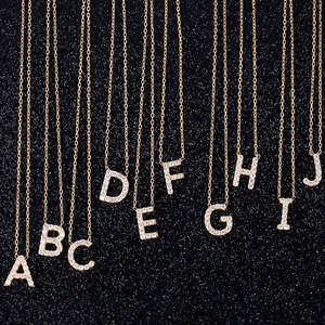 Pendentif Lettre Initiale Personnalisée Moissanite Argent 925 Certifié GRA Unisexe HIPHOP Luxe Ice Charm Bijoux de Mode pour Fêtes et Événements - Product Image 3