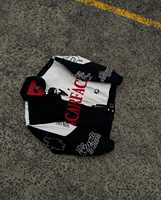Veste personnalisée Scarface Design « THE WORLD IS YOURS » en toile rigide, style racing