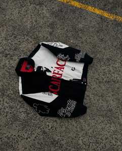 Veste personnalisée Scarface Design « THE WORLD IS YOURS » en toile rigide, style racing - Product Image 2