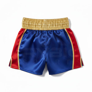 Pantalones Cortos de Muay Thai de la Mejor Calidad, Fabricados en Pakistán, Disponibles en Todas las Tallas, Equipo de Entrenamiento de Excelente Rendimiento - Product Image 3