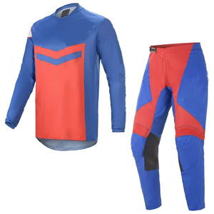 Ensemble de motocross personnalisable imprimé, style unique, fabrication professionnelle, maillot et pantalon de course moto, séchage rapide pour l'été - Product Image 4