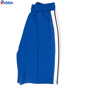 Pantalones Cortos Casuales para Hombre, Pantalones Cortos Deportivos de Verano de Primera Calidad, Cintura Elástica con Rayas, Estilo Casual Sólido - Product Image 1