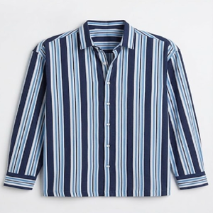 Camisa Casual Elegante para Hombre con Múltiples Rayas, Cómoda, Fabricación OEM en India, Disponible en 100% Algodón Puro - Product Image 2