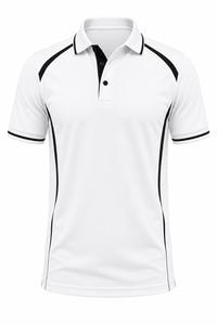 T-shirt à manches courtes noir et or pour homme, en jersey, séchage rapide, tricoté, style décontracté, mélange polyester/coton de haute qualité - Product Image 5