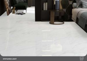 กระเบื้องพอร์ซเลนเคลือบเงา ดีไซน์หรู ขนาด 600x1200 มม. กระเบื้องแผ่นใหญ่คุณภาพพรีเมียม สำหรับโครงการตกแต่งภายในที่อยู่อาศัยและเชิงพาณิชย์ - Product Image 2