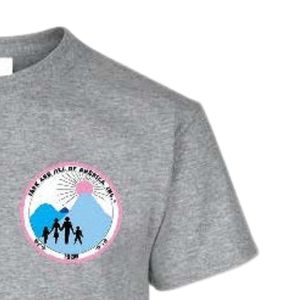 T-shirt à manches courtes et col rond gris chiné pour tout-petit avec petit motif graphique, idéal pour la maternelle et le quotidien, vêtement confortable - Product Image 5