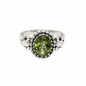 3.4 Gram Fine <b>Peridot</b> <b>Ring</b> - Product Image 2