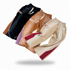 กางเกงวอร์มผู้ชายคุณภาพดีเยี่ยม ปักโลโก้ ขายส่ง บุขนแกะหนานุ่ม อุ่นสบายสำหรับฤดูหนาว พร้อมระบบทำความร้อน - Product Image 6