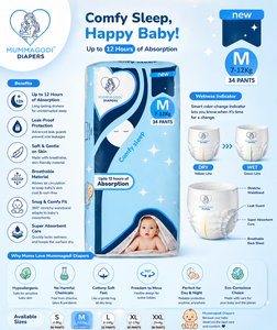 Couette unisexe Mummagodi pour enfants de 2 à 4 ans - Design 40K, super douce, en peluche, super absorbante, protection contre les fuites et l'humidité - Product Image 2
