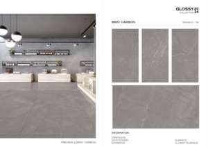 Azulejos de Porcelana Pulida y Esmaltada de Diseño Arquitectónico Moderno, 600x1200mm, Azulejos de Primera Calidad para Pisos Interiores Residenciales y Comerciales - Product Image 4