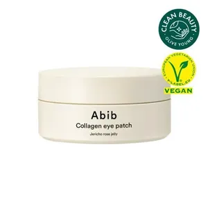 Abib Jericho rosa gelatina 60P benda per occhi al collagene maschere per la cura della pelle efficace - Product Image 1