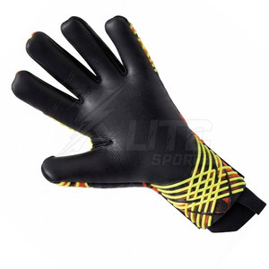 Gants de gardien de but de football professionnels en caoutchouc injecté, paume en latex antidérapante, protection complète des doigts, respirants, avec boucle arrière. - Product Image 4