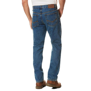 ZABEX SPORTS Jeans de Mezclilla Ajustados para Hombre, Jeans de Mezclilla Clásicos de Pierna Recta de Primera Calidad, Pantalones de Algodón - Product Image 1