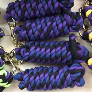 Horse <b>Lead</b> <b>Rope</b> Horse Solid Snap Soft Twisted Soft Dual Tone Cotton <b>Lead</b> <b>Rope</b> in Wholesale Price Manufacturer in India - Product Image 4