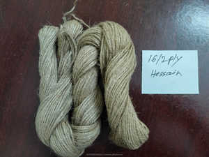 Cordel de Yute 100% Natural y Ecológico, 16 LBS/2PLY, 100% Tossa, Contenido de Aceite Máximo 2%, Empaque: 1 kg en Rollo de 90”, 50 kg/ Paquete - Product Image 2