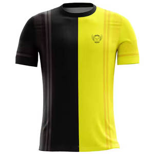 Maillot de football 100% polyester, prix de gros, nouveau style, logo personnalisé imprimé, design personnalisé - Product Image 1