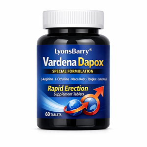 Comprimés d'érection rapide Lyonsbarry Vardena Depox L-Arginine L-Citrulline Racine de Maca Tongkat Chlorophytum borivilianum - Product Image 3