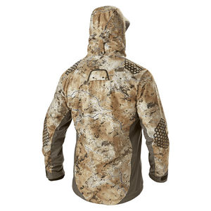 Veste de chasse unisexe en softshell à imprimé camouflage léopard, imperméable, à capuche, manches longues, pour l'hiver, en polyester - Product Image 6
