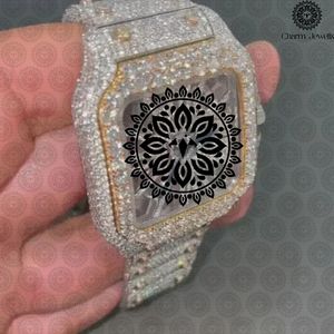 Reloj Mecánico de Lujo para Hombre Charm_Jewells, 45 mm, Caja Redonda de Acero Inoxidable, Correa de Goma, Esfera de Cristal de Zafiro - Product Image 3