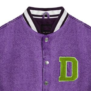 Chaquetas de mezclilla personalizadas de alta moda para hombres y mujeres ropa de calle transpirable forro de lana bordado OEM precio con descuento al por mayor - Product Image 6