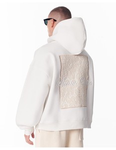 Sweat à capuche de haute qualité 100% coton, style streetwear, anti-rétrécissement, pour hommes, en vente à bas prix - Product Image 2