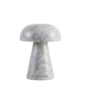Urna Conmemorativa de Mármol con Diseño de Hongo y Carga Inferior para Cenizas Humanas o de Mascotas, Mini Urna Funeraria, Piedra Natural al por Mayor - Product Image 4