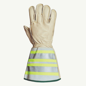 Gants de soudage en cuir de haute qualité avec doublure en coton pour applications TIG, protection contre les éclaboussures de métal fondu, pouce entièrement recouvert, les meilleurs pour la vente en gros - Product Image 2