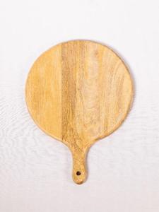 Planche de service durable en bois de manguier avec impression émaillée, plateau à fromage, plateau à poignée en bois fait main, HANDICRAFTS ZONE, pour la maison, le camping et les outils à pizza - Product Image 3