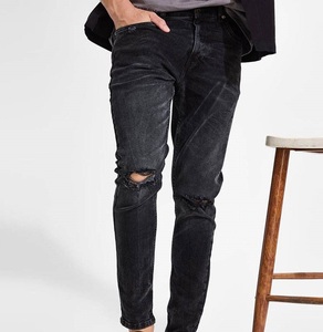 Pantalones Vaqueros de Mezclilla Rectos para Hombre, Nueva Colección 2026, de la Mejor Calidad, Personalizados, Desgastados, 100% Algodón, Ecológicos y Transpirables - Product Image 4