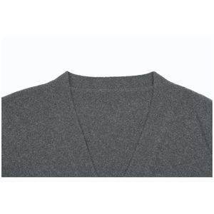 ODM OEM Custom High Fashion <b>Cardigan</b> for Women Loose-Fitting Long Sleeves High Collar Thin Knitted Weaving Chinese for Autumn - Product Image 4