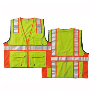 Vêtements de sécurité en polyester légers, à séchage rapide, haute visibilité, antistatiques, ignifuges, avec logo personnalisé, vente en gros - Product Image 2