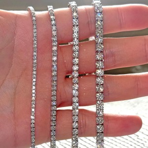 Bracelet en diamant de laboratoire en argent sterling 925, style luxe glacé, idéal pour mariage, fête, anniversaire et usage quotidien – Offre spéciale - Product Image 4