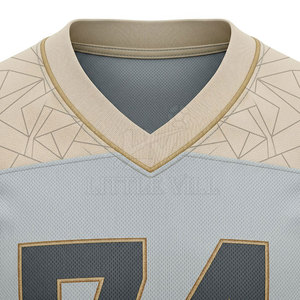 Maillot de football américain pour hommes le plus vendu – Tenue de sport personnalisée pour équipe, tissu respirant, design athlétique élégant, short de match - Product Image 4