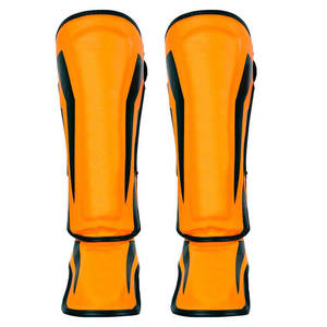Protège-tibias professionnels de haute qualité, design personnalisé, vente en gros, pour Muay Thai, Kickboxing, Karaté, Boxe, avec protection de la voûte plantaire - Fournisseur - Product Image 6