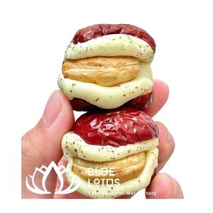 นมเม็ดมะม่วงหิมพานต์อบแห้ง ขายดีที่สุด พร้อมพุทราจีน ขายส่ง ขนมผลไม้หวานเพิ่มพลัง รสชาติแบบขนมหวาน สไตล์เวียดนาม - Product Image 1