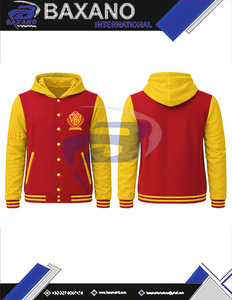 NSPDK Sorority Red Varsity <b>Jacket</b> Stylish Regular Stand Embroidered Logo Letterman Baseball Varsity Cropped <b>Jacket</b> Streetwear - Product Image 6