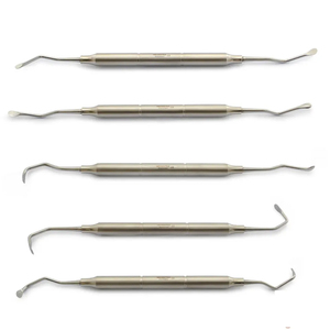 ชุดเครื่องมือผ่าตัดกระดูกปาก Bone Bridge Instruments BBI-718 ชุดที่ 5  ประกอบด้วยเครื่องมือยกไซนัสสำหรับการปลูกถ่าย  เครื่องมือผ่าตัดกระดูกขากรรไกรบน  ทำจากเหล็กกล้าไร้สนิม - Product Image 5
