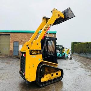 Used Small Crawler Loaders Tracked Skid Steer Loaders with Motor <b>Engine</b> Pump PLC for Household Use For Sale - Product Image 2