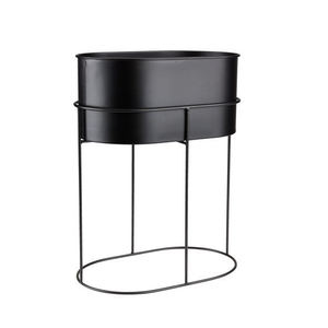 Pot de fleurs en céramique avec cadre en fer pour la maison et le jardin, arrangement de plantes succulentes hydroponiques et décoration végétale - Product Image 3