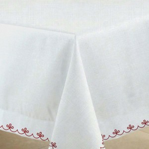 Mantel Rectangular de Lujo Ligero de Nuevo Estilo con Diseño Bordado para San Valentín - Product Image 4