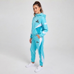 <b>Women</b> <b>Windbreaker</b> Tracksuit Lightweight Wind Resistant Jacket Jogger Pants Set Comfortable Sports Training Fitness Clothing - Product Image 3