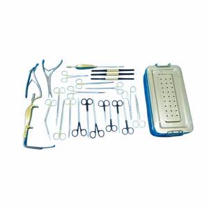 ชุดเครื่องมือผ่าตัดเสริมความงามสำหรับสุนัข 25 ชิ้น ประกอบด้วยกรรไกร ตะไบ คีม และอุปกรณ์ยกกระชับใบหน้าและคิ้ว - Product Image 1