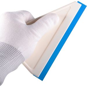 Set di 4 Raschietti Bianchi per Auto, Casa, Cucina, Bagno, Doccia, Finestre e Specchi con Lame in Silicone Blu - Product Image 5