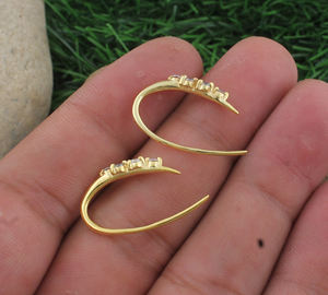 Luxury 18K Rose <b>Gold</b> Plated <b>Earrings</b> AAA Cubic Zirconia Stone 925 Silver Drop <b>Earrings</b> Water Drop Shape Bezel <b>Set</b> High Quality - Product Image 5