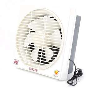 Ventilateur d'extraction mural électrique à 3 pales rotatives, 16 pouces, 45W, à courant continu, puissant, de qualité supérieure, pour usage domestique, avec pièces de rechange gratuites, en plastique - Product Image 1