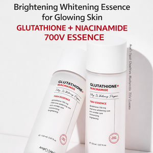 Kit de Soins Éclaircissants Angel's Liquid Glutathione Niacinamide 700V : Essence, Ampoule, Crème Hydratante Anti-Taches - Product Image 3