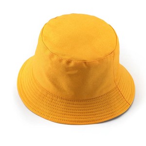 Unisex Plain Bucket Hat Cotton Sun Protection <b>Cap</b> Breathable Lightweight Outdoor Travel Fishing Casual Wear - Product Image 3