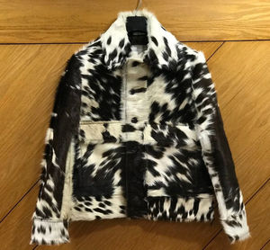 Chaquetas de Cuero Auténtico de Vaca de Lujo al por Mayor para Hombre, Chaquetas de Cuero Genuino de Vaca Vintage con Botones para Hombre y Mujer - Product Image 3