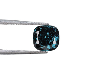 Diamante Cultivado en Laboratorio de 1.50 Ct, Corte Radiante, Azul Intenso Fantasía, Claridad VVS-VS, Certificado IGI - Product Image 1