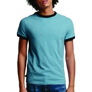 नई फैशन आउटडोर उच्च गुणवत्ता प्रशिक्षण कपड़ों कस्टम ब्रांड खेल टी शर्ट थोक मांसपेशी पुरुषों छाया आस्तीन टी शर्ट